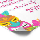 Aloha Klasse van 2024 Afstuderen Luau Welkom Poster (Hoek)