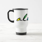 ALOHA kleurrijk Reisbeker (Links)