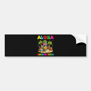Aloha kleuterschool ananas hawaii terug naar schoo bumpersticker