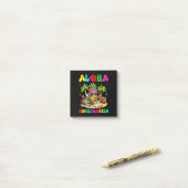 Aloha kleuterschool ananas hawaii terug naar schoo post-it® notes (Op bureau)
