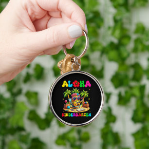 Aloha kleuterschool ananas hawaii terug naar schoo sleutelhanger