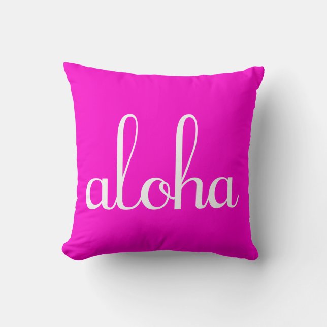 Aloha! Kussen (Voorkant)