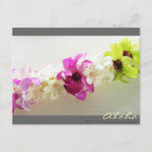Aloha Lei Hawaii Briefkaart (Voorkant)