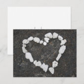 Aloha * Liefde * Koraal hart - ! Briefkaart (Voorkant / Achterkant)