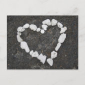 Aloha * Love * Coral Heart Briefkaart (Voorkant)