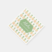 Aloha Luau Ananas Verjaardagsfeest Servetten (Hoek)