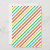 Aloha Luau Beach Birthday Blonde Hair Boy Invitati Kaart (Achterkant)