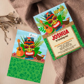 Aloha Luau Hawaiian Tropical Summer Birthday Kaart