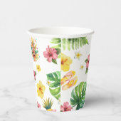 Aloha Luau Tropisch verjaardagsfeestje Papieren Bekers (Rechts)