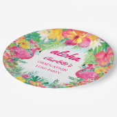 Aloha Luau Tropische Graduatie Partij Papier Bord (Gekanteld)