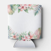 Aloha Luau Tropische Volwassen Verjaardag Blikjeskoeler (Achterkant)