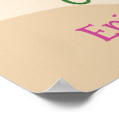 Aloha Luau Verjaardag Poster (Hoek)