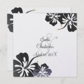 Aloha/Luau Wedding Invitations Kaart (Voorkant / Achterkant)