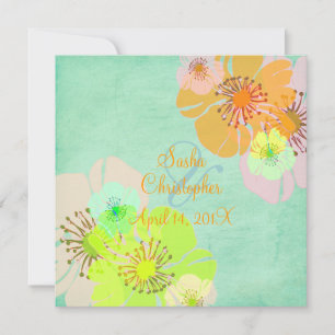 Aloha/Luau Wedding Invitations Kaart