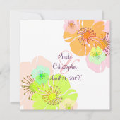 Aloha/Luau Wedding Invitations Kaart (Voorkant)