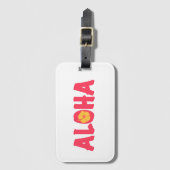 Aloha Luggage Tag Bagagelabel (Voorkant (verticaal))
