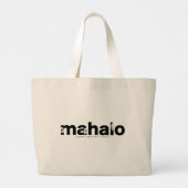 aloha Mahalo Grote Tote Bag (Achterkant)