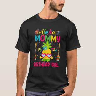 Aloha Mama van het Verjaardagsmeisje Shirt Hawaii