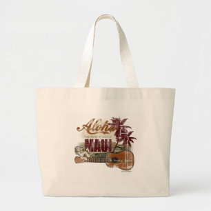 ALOHA MAUI GROTE TOTE BAG