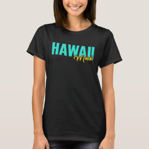 Aloha Maui Hawaï Hawaii Hawaïaanse Sport Maui Surf T-shirt