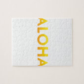 ALOHA Maui Hawaii Print Legpuzzel (Horizontaal)