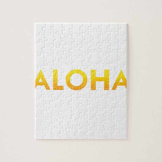 ALOHA Maui Hawaii Print Legpuzzel (Verticaal)