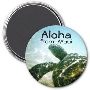Aloha Maui Zee Schildpad Magneet