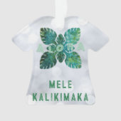 Aloha Mele Kalikimaka-Ornament Ornament (voorkant)