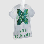 Aloha Mele Kalikimaka-Ornament Ornament (voorkant)