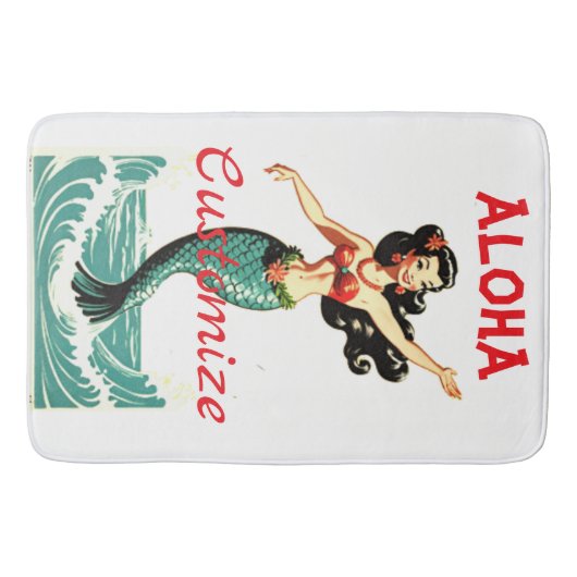 Aloha Mermaid Thunder_Thunder_Cove Badmat (Voorkant)