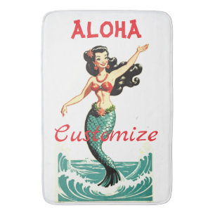 Aloha Mermaid Thunder_Thunder_Cove Badmat