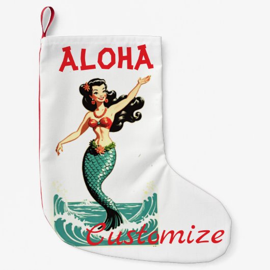 Aloha Mermaid Thunder_Thunder_Cove Kleine Kerstsok (Voorkant)