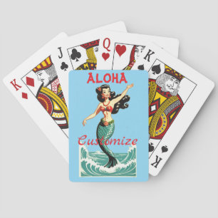 Aloha Mermaid Thunder_Thunder_Cove Pokerkaarten