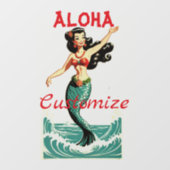 Aloha Mermaid Thunder_Thunder_Cove Raamsticker (Vel)