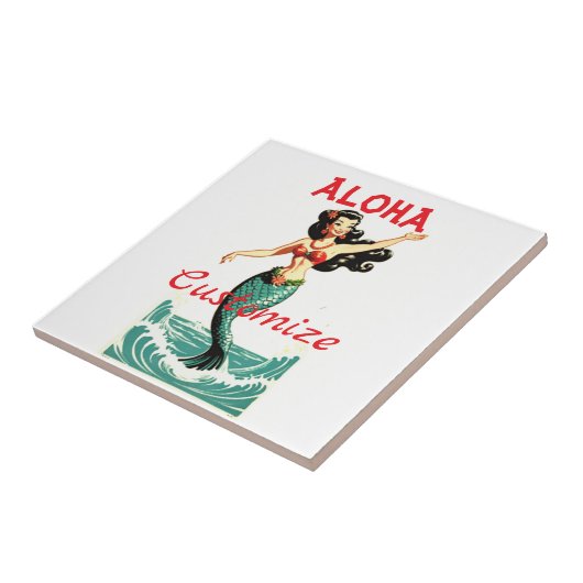 Aloha Mermaid Thunder_Thunder_Cove Tegeltje (Zijkant)