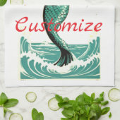 Aloha Mermaid Thunder_Thunder_Cove Theedoek (Gevouwen)