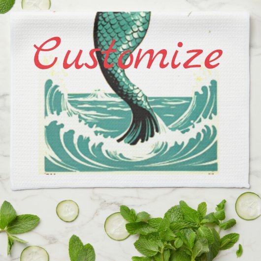 Aloha Mermaid Thunder_Thunder_Cove Theedoek (Gevouwen)