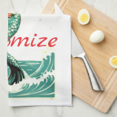 Aloha Mermaid Thunder_Thunder_Cove Theedoek (Quarter Fold)