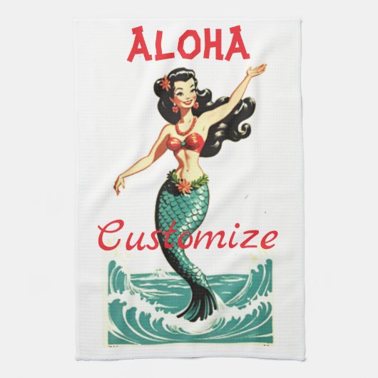 Aloha Mermaid Thunder_Thunder_Cove Theedoek (Verticaal)