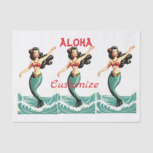 Aloha Mermaid Thunder_Thunder_Cove Tissuepapier (Voorkant)