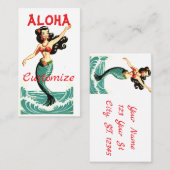 Aloha Mermaid Thunder_Thunder_Cove Visitekaartje (Voorkant / Achterkant)