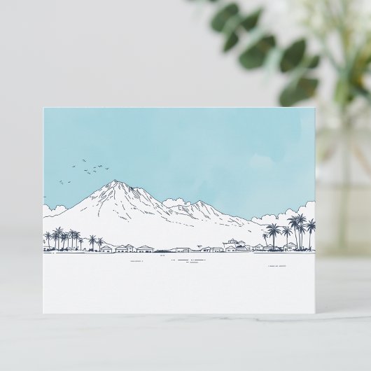 Aloha Minimal Briefkaart