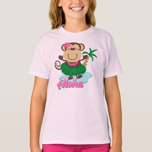 Aloha Monkey Shirt (Voorkant)