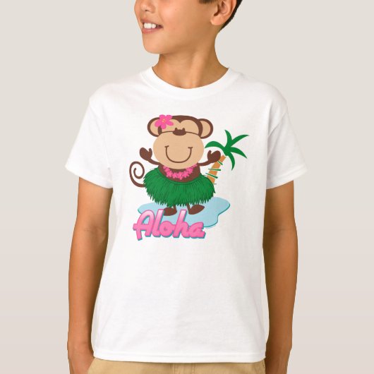Aloha Monkey Shirt (Voorkant)