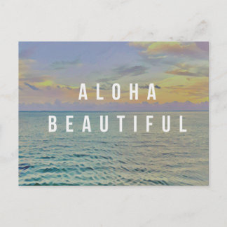 Aloha Mooie Haena Zee Ansichtkaart Briefkaart