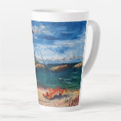 Aloha Morning schilderij Latte Mok (Rechterhoek)