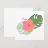 Aloha Notecard (Voorkant / Achterkant)