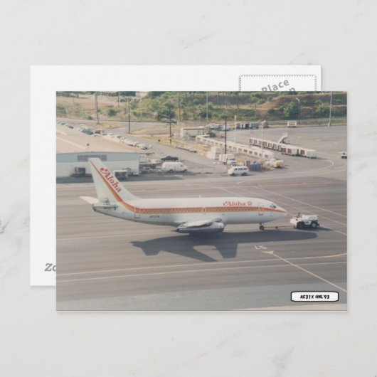 Aloha old scheme briefkaart (Voorkant / Achterkant)