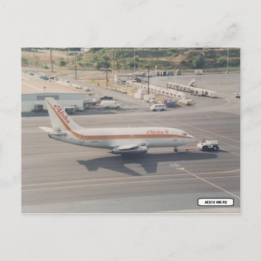 Aloha old scheme briefkaart (Voorkant)