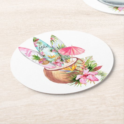 Aloha onderzetters (Gebogen)